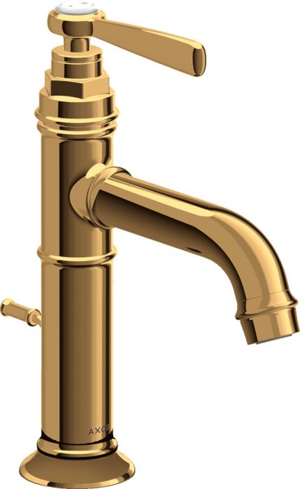 Bateria umywalkowa stojąca HANSGROHE Axor Montreux 1-uchwytowa 1-otworowa złoty optyczny polerowany | 16515990