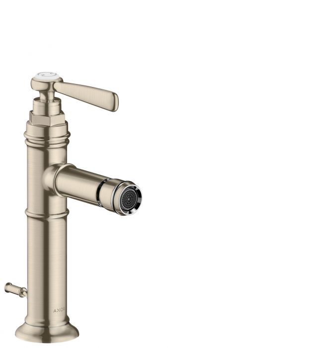 Bateria bidetowa stojący HANSGROHE Axor Montreux 1-uchwytowa 1-otworowa nikiel szczotkowany | 16526820