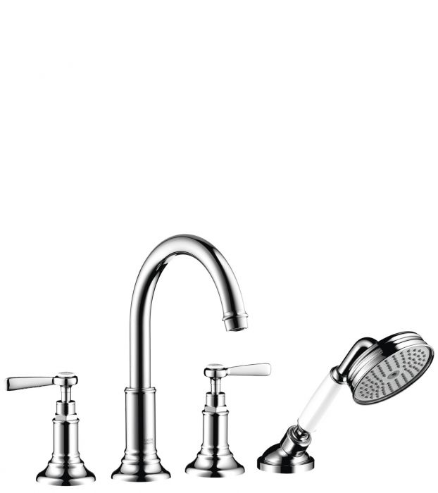 Bateria wannowa na cokole z płytek HANSGROHE Axor Montreux 2-uchwytowa chrom | 16554000