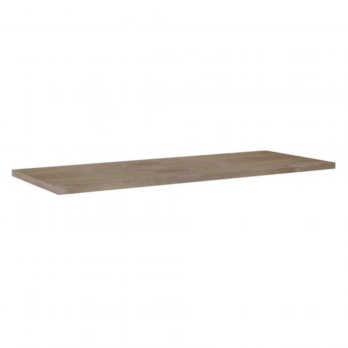 Blat pełny płyta MDF + folia PCV w strukturze drewna 1400 x 494 mm dąb classic otwór pod umywalkę do samodzielnego wykonania przez klienta ROCA MDF | RE05140002S780