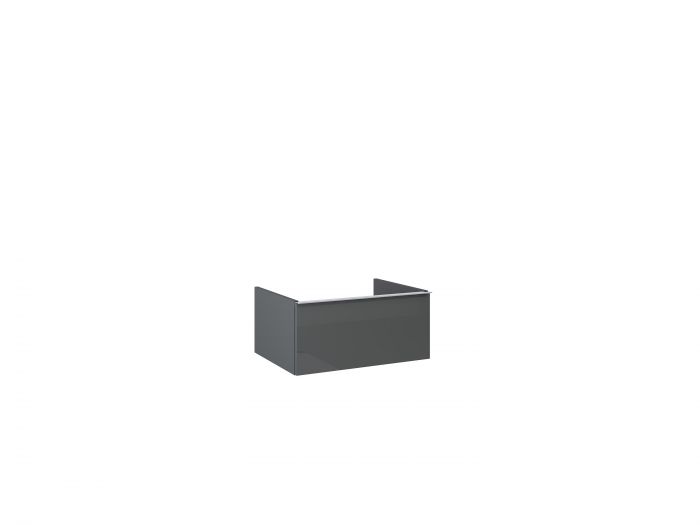Komoda 600 mm anthracite , do kompletowania z uchwytami (sprzedawanymi osobno) ROCA Look | RE080603026610