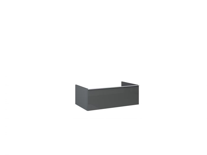 Komoda 800 mm anthracite , do kompletowania z uchwytami (sprzedawanymi osobno) ROCA Look | RE080803026610