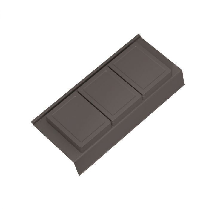 Organizer modułowy 146 x 322 x 69 mm anthracite matt ROCA S35 | RE190352016010