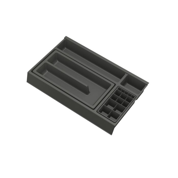 Organizer modułowy 241 x 372 x 53 mm anthracite matt ROCA M40 | RE190401016010