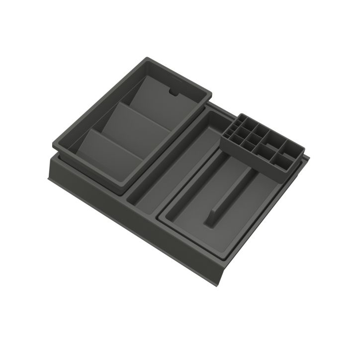 Organizer modułowy 308 x 372 x 90 mm anthracite matt ROCA L40 | RE190400016010