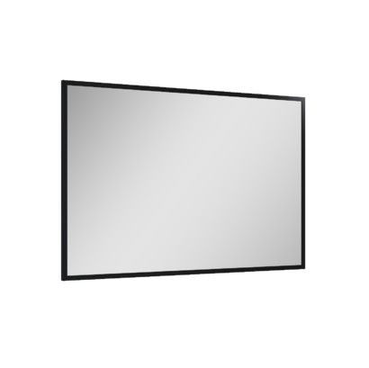 Lustro 1200 x 800 mm black matt w ramie 19 mm, uniwersalne ROCA 120 | RE061200020560