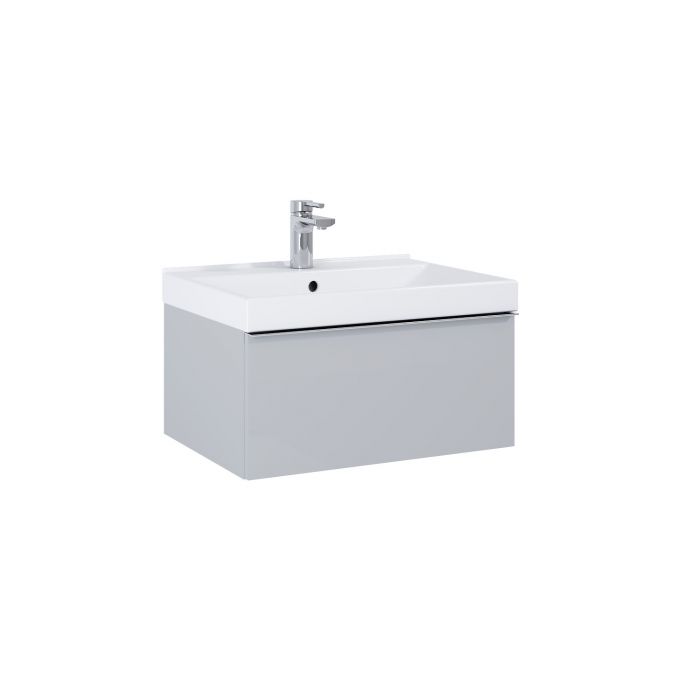 Szafka 600 x 449 x 635 mm stone matt 1 szuflada, do kompletowania z uchwytami (sprzedawanymi osobno) ROCA Look 60 1S | RE010603027040