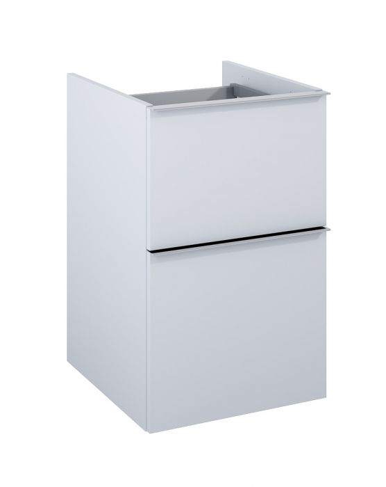 Komoda płyta laminowana 16 mm 400 x 449 x 635 mm stone matt 2 szuflady, do kompletowania z uchwytami (sprzedawanymi osobno) ROCA Look 40 2S | RE080401027040