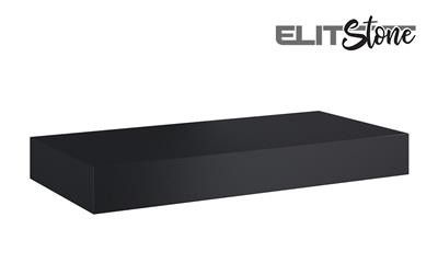 Konsola z marmuru kompaktowego 1008 x 460 x 120 mm black matt ROCA Marmur | RE101000017160