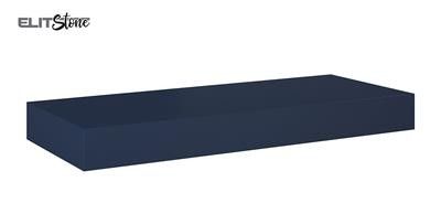 Konsola z marmuru kompaktowego 1210 x 460 x 120 mm navy blue matt ROCA Marmur | RE101200017030