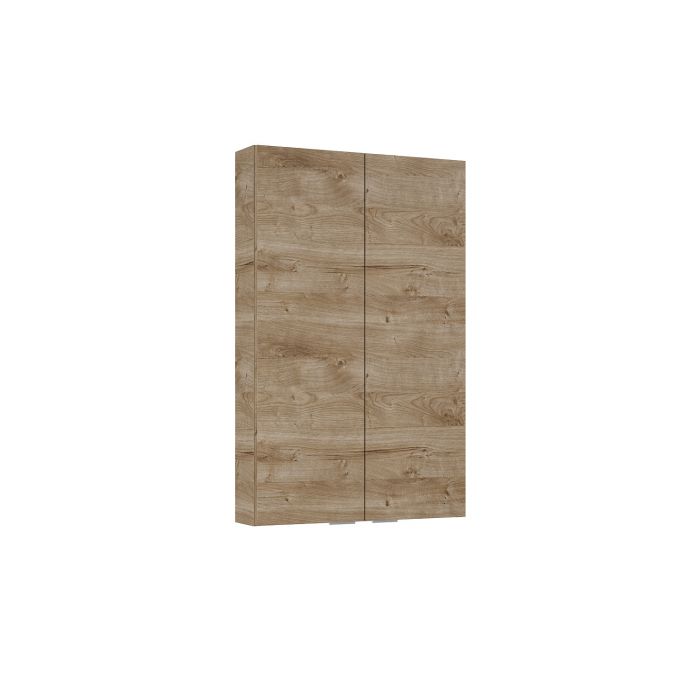 Szafka 500 x 126 x 800 mm dąb canela z 2 drzwiami ROCA For All 50 2D (12,6) | RE140500067050