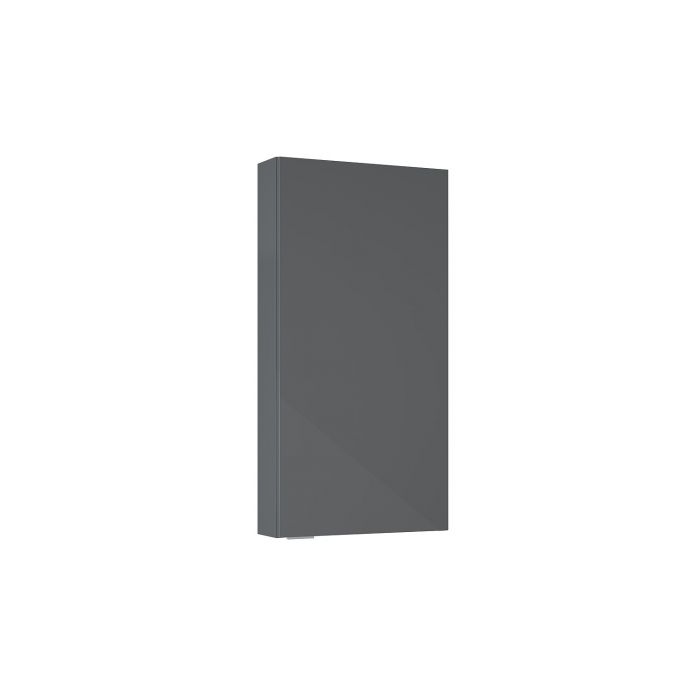 Szafka 400 x 126 x 800 mm anthracite HG z 1 drzwiami ROCA For All 40 1D (12,6) | RE140400066610