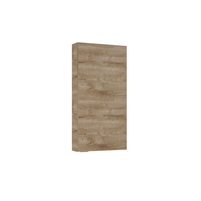 Szafka 400 x 126 x 800 mm dąb canela z 1 drzwiami ROCA For All 40 1D (12,6) | RE140400067050