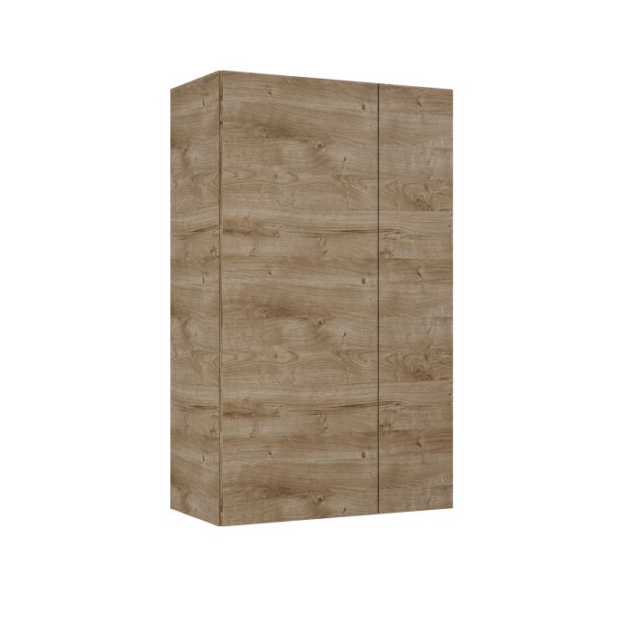 Szafka 596 x 316 x 1000 mm dąb canela z 2 drzwiami ROCA For All 60 2D (31,6) | RE140600067050