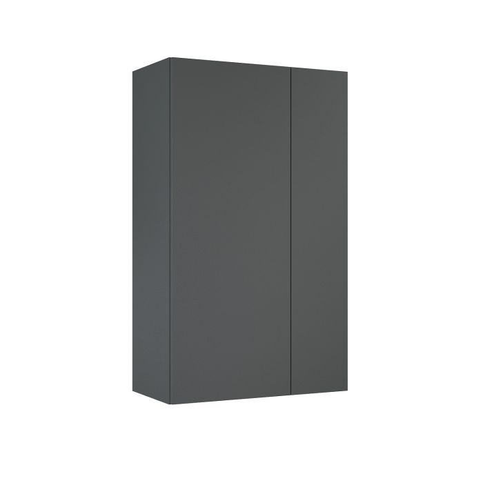Szafka 596 x 316 x 1000 mm anthracite matt z 2 drzwiami ROCA For All 60 2D (31,6) | RE140600066010