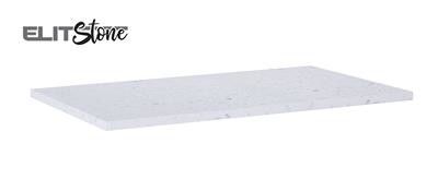 Blat marmur kompaktowy 806 x 460 x 20 mm white matt wodoodporny ROCA TERRAZZO | RE050800035290