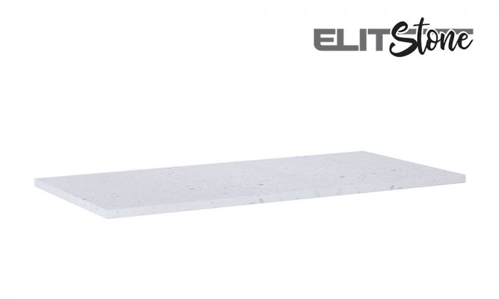 Blat marmur kompaktowy 1008 x 460 x 20 mm white matt ROCA TERRAZZO | RE051000035290