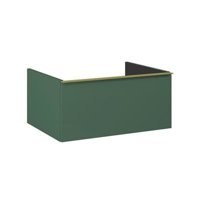 Look komoda 60 1S z 1 szufladą 600 x 449 x 281 mm forest green matt