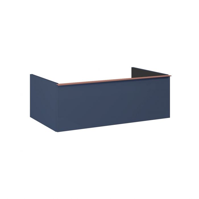 Komoda 800 x 449 x 281 mm navy blue matt z 1 szufladą ROCA Look 80 1S | RE080803027030