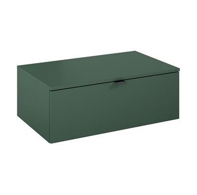 Indus szafka 80 1S z 1 szufladą do stelaża 757 x 455 x 275 mm z płyty laminowanej forest green matt prowadnice soft-close, pełny wysuw