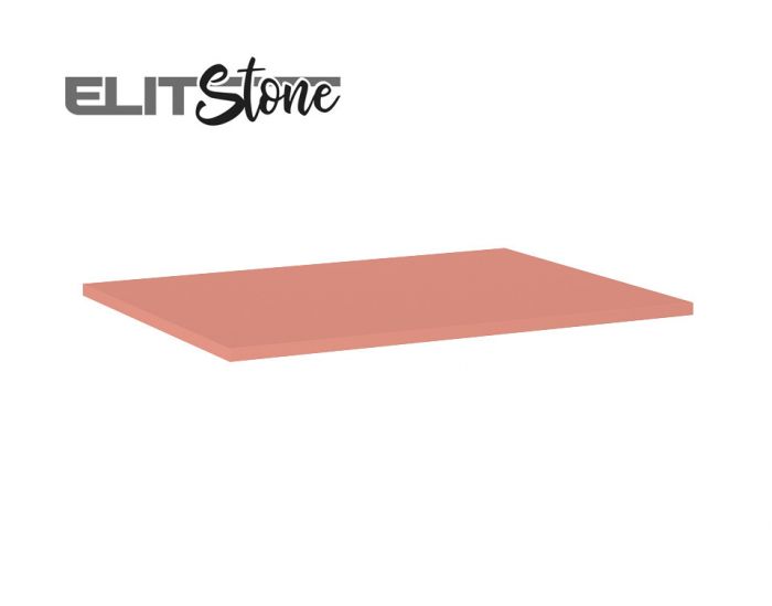 Blat z marmuru kompaktowego 606 x 460 x 15 mm terra pink matt ROCA Marmur | RE050600016600