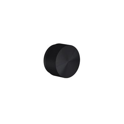 Uchwyt meblowy gałka aluminiowy 50 x 50 x 30 mm czarny mat 1 sztuka ROCA Look | RE120010027160