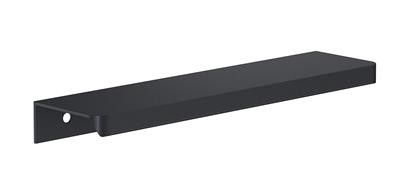 Uchwyt meblowy aluminiowy 160 x 45 x 20 mm, rozstaw wierceń 128mm black matt 1 sztuka ROCA STREET PLUS | RE121600107160