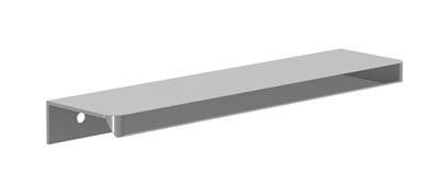 Uchwyt meblowy aluminiowy 160 x 45 x 20 mm, rozstaw wierceń 128mm chrom 1 sztuka ROCA STREET PLUS | RE121600100040