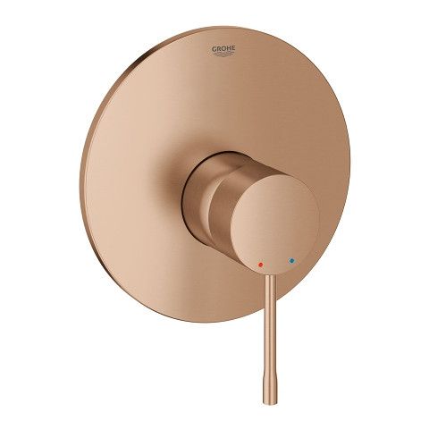 Element natynkowy do montażu gotowego z GROHE Rapido E 35501000 GROHE Essence 1-uchwytowa do baterii prysznicowej podtynkowej brushed warm sunset | 19286DL1