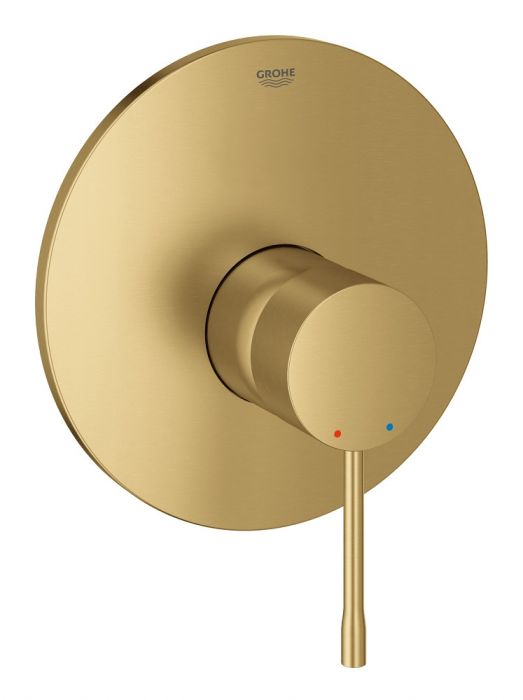 Element natynkowy do montażu gotowego z GROHE Rapido E 35501000 GROHE Essence 1-uchwytowa do baterii prysznicowej podtynkowej brushed cool sunrise | 19286GN1