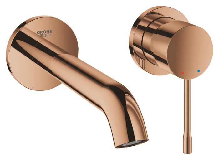 Element natynkowy do montażu gotowego z 23571000 GROHE Essence 1-uchwytowa 2-otworowa do baterii umywalkowej podtynkowej warm sunset | 19408DA1