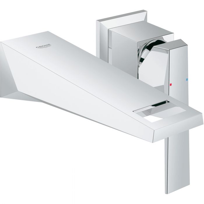 Element natynkowy do montażu gotowego z 23200000 GROHE Allure Brilliant 1-uchwytowa 2-otworowa do baterii umywalkowej podtynkowej mosiężny chrom z wylewką ze zintegrowanym perlatorem | 19781000