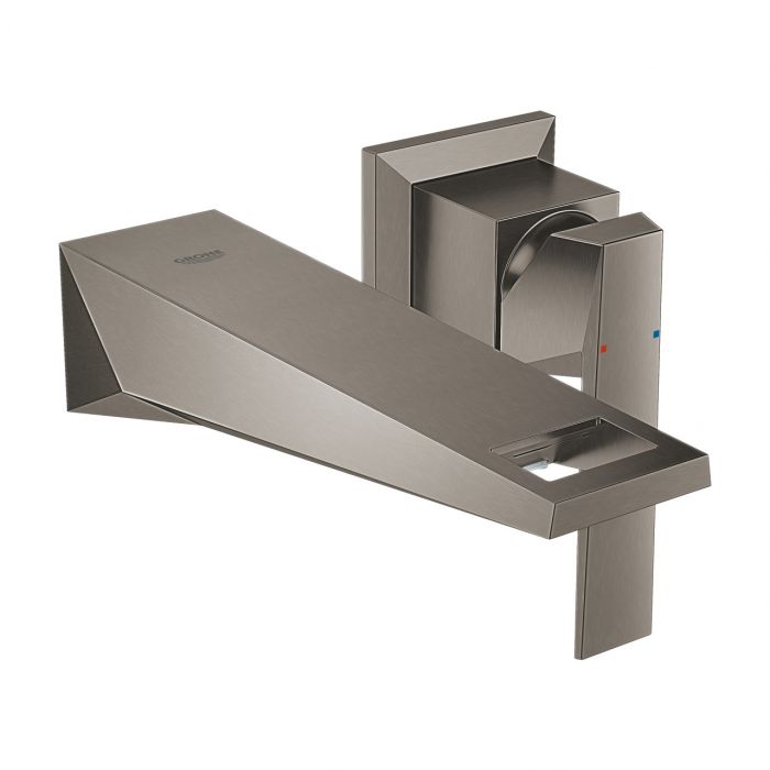 Bateria umywalkowa podtynkowa, do montażu z elementem podtynkowym 23200 GROHE Allure Brilliant 1-uchwytowa 2-otworowa brushed hard graphite | 19781AL0