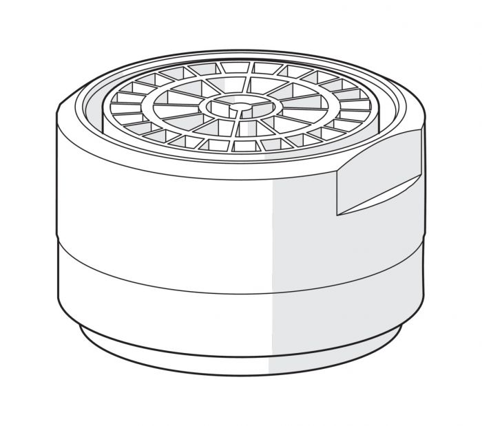 Perlator wandaloodporny M24x1 A chrom