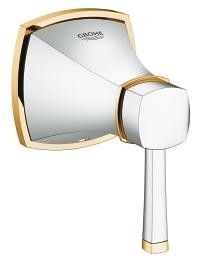 Element natynkowy do montażu gotowego z 35028000/29032000/29068000 GROHE Grandera 1-uchwytowa do zaworu podtynkowego chrom/złoty | 19944IG0