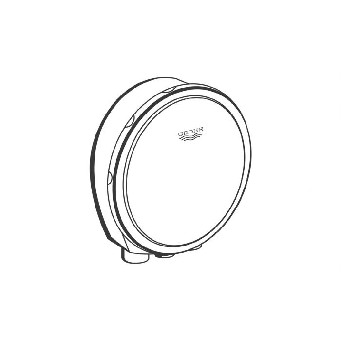 Zestaw przelowowo-odpływowy GROHE Talentofill brushed nickel  | 19952EN0