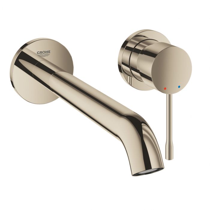 Element natynkowy do montażu z elementem podtynkowym 23571000 GROHE Essence 1-uchwytowa 2-otworowa do baterii umywalkowej podtynkowej polished nickel | 19967BE1