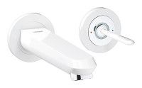Element natynkowy do montażu gotowego z 23429001 GROHE Eurodisc Joy 1-uchwytowa 2-otworowa do baterii umywalkowej podtynkowej moon white/chrom | 19968LS0