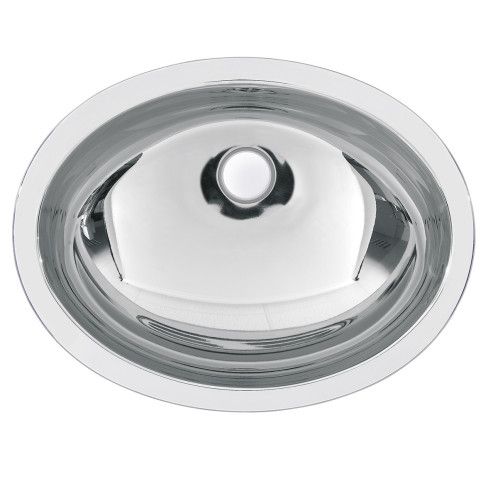 Umywalka wpuszczana w blat AQUAROTTER RONDO RNDX450O chrom | 2000056606