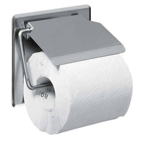 Uchwyt na rolkę papieru toaletowego natynkowy AQUAROTTER BS677 145×130×25 mm chrom | 2000057045