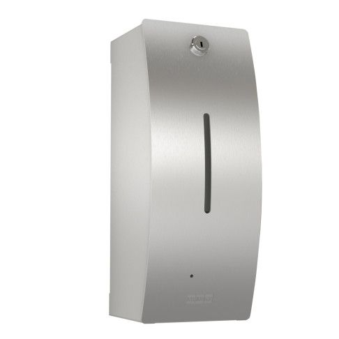 Dozownik mydła w płynie natynkowy AQUAROTTER STRATOS STRX625 stalowy 120×303×126 mm chrom | 2000057388
