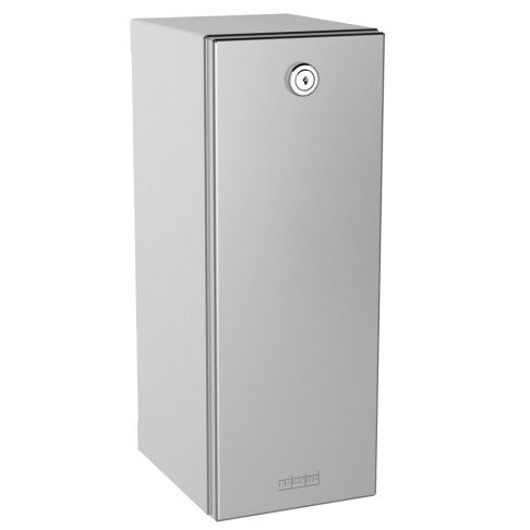 Dozownik mydła w płynie natynkowy AQUAROTTER RODAN RODX618 stalowy 116×321×143 mm chrom | 2000090067