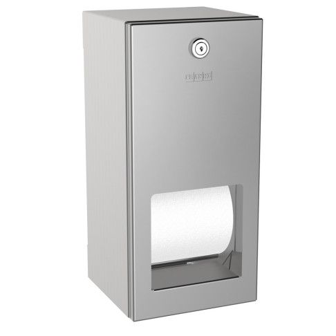 Uchwyt na rolkę papieru toaletowego AQUAROTTER RODAN RODX672 144×301×138 mm chrom | 2000090072