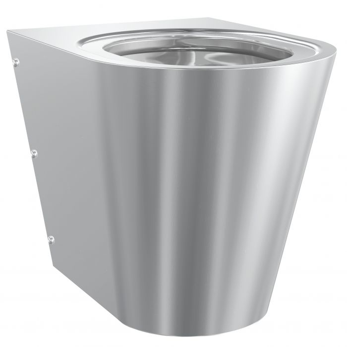 Miska WC stojąca AQUAROTTER CAMPUS CMPX597 chrom | 2000100153