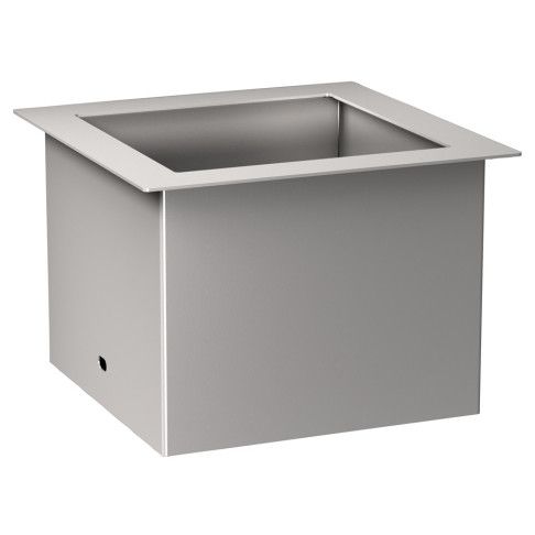 Pojemnik na odpady AQUAROTTER RODAN RODX607TT stalowy 175×121×175 mm chrom | 2000101212