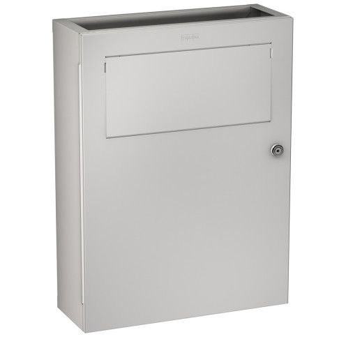 Pojemnik na odpady higieniczne AQUAROTTER RODAN RODX612 stalowy 350×469×130 mm chrom | 2000101358