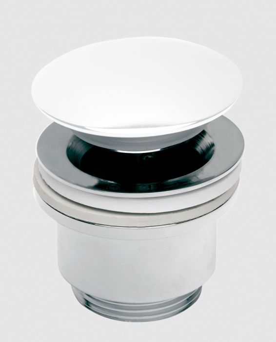 Korek ceramiczny klik klak okrągły biały