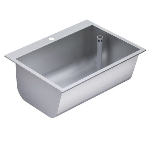 Komora gospodarcza 670 281 520 mm AQUAROTTER SIRIUS BS323N srebrna matowa | 2030045756