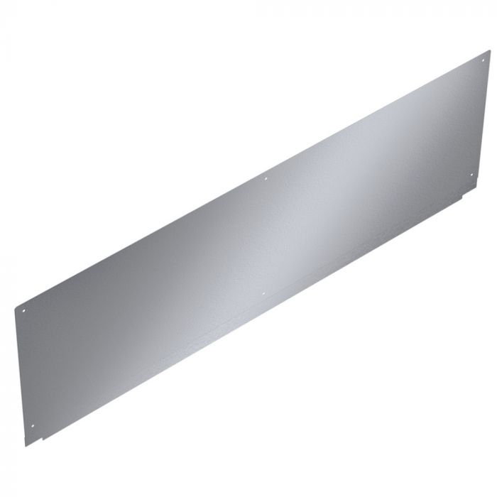 Ścianka tylna ZSIRX0040 ze stali szlachetnej mm srebrna matowa