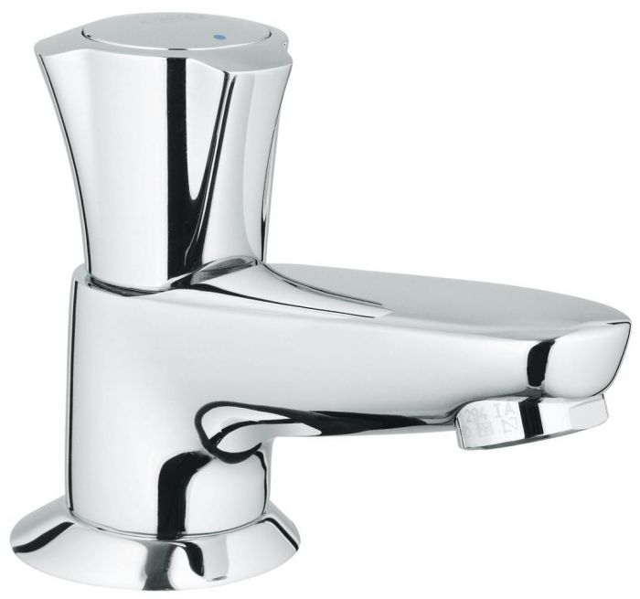 Zawór umywalkowy stojący GROHE Costa L mosiężny chrom z wylewką z perlatorem  | 20404001